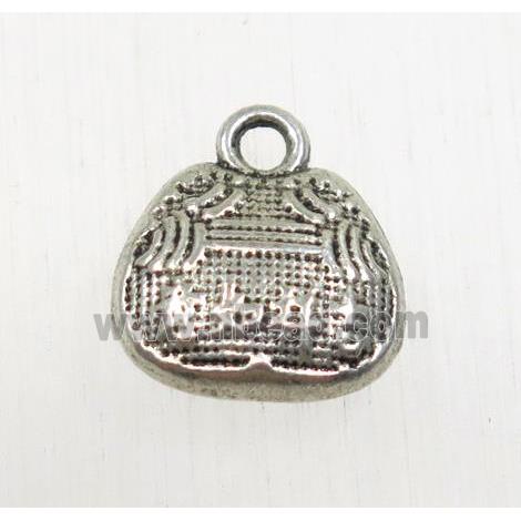 tibetan silver bag pendants, non-nickel