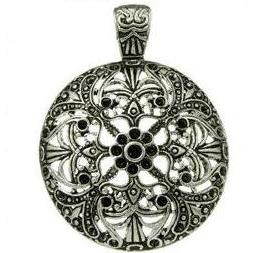 Tibetan silver pendant, Non-nickel