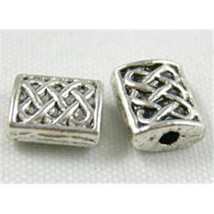 Tibetan Silver spacer beads, 6X7mm 
