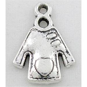 tibetan silver pendant, Non-Nickel, approx 13.5x19mm