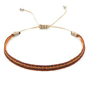 nepal style Handmade braid Bracelet, adjustable, approx 4-6mm, 16-24cm length