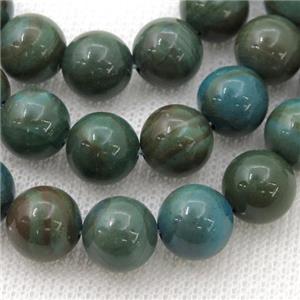 round blue Cuckoo Jasper beads, approx 8mm dia