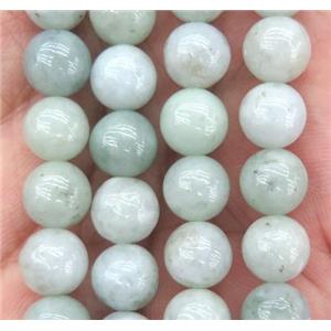 round Burmese Chrysoprase beads, approx 6mm dia