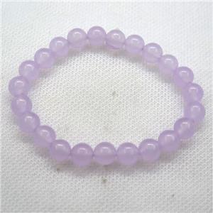 Stretch Jade bracelet, dye, approx 16mm dia, 13pcs per st