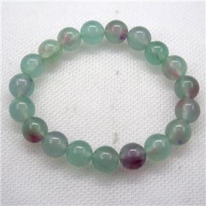 Stretch Jade bracelet, dye, approx 16mm dia, 13pcs per st