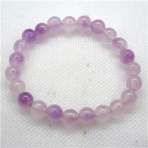 Stretch Jade bracelet, dye, approx 10mm dia, 19pcs per st