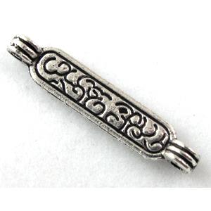 Connector, tibetan silver Non-Nickel, 25mm length
