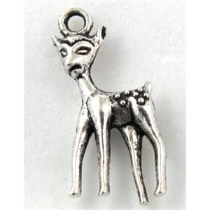 Tibetan Silver Giraffe Non-Nickel, 10x23mm