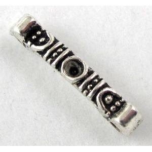 Connector, tibetan silver Non-Nickel, 19mm length