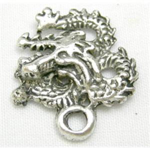 Tibetan Silver Dragon Non-Nickel, 18mm wide