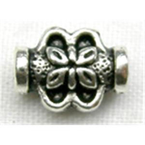 Tibetan Silver Spacers Non-Nickel, 8mm length