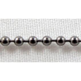 round Ball-Chain, copper, black