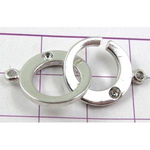 Platinum Plated Copper Clasp