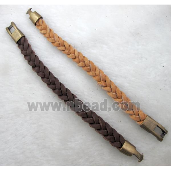 Genuine Leather Bracelet, Mix