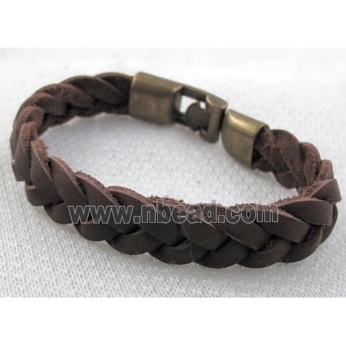 Genuine Leather Bracelet, Mix