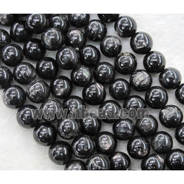 round Hypersthene Beads