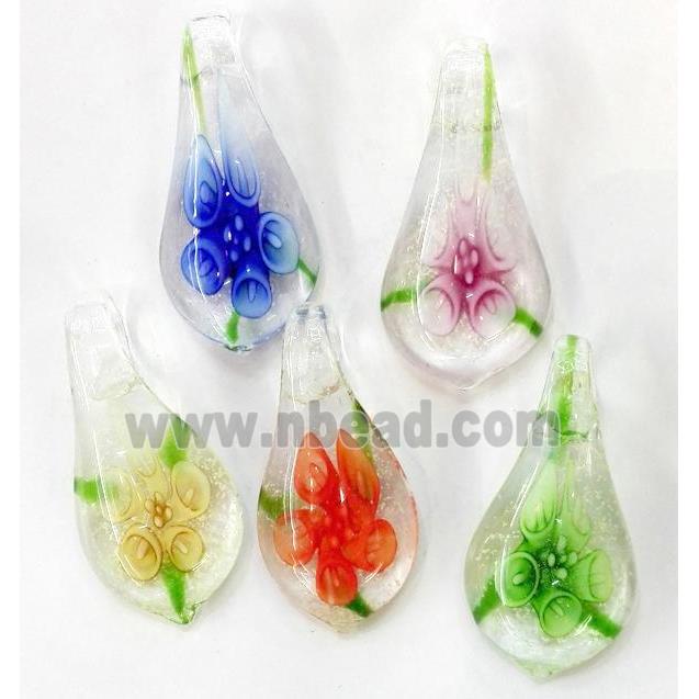 lampwork pendant