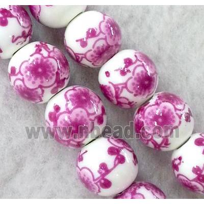 round Porcelain beads
