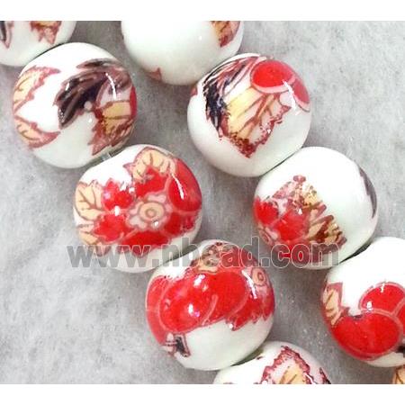round Porcelain beads