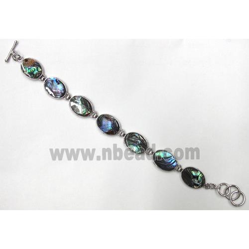 Paua Abalone shell bracelet, mxied