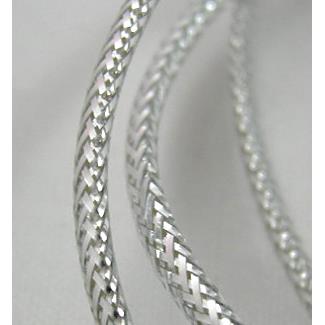 Jewelry Metallic Cord, Silver