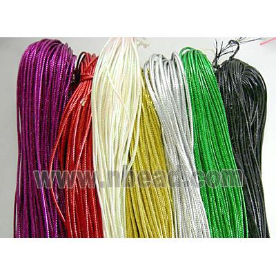 Jewelry Metallic Cord, Mix Color