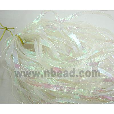 Jewelry Metallic Cord, White AB Color