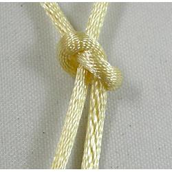 Satin Rattail Cord, lt.yellow