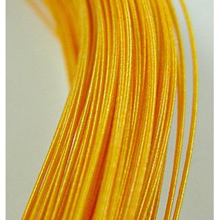 waxed wire, round, grade a, golden