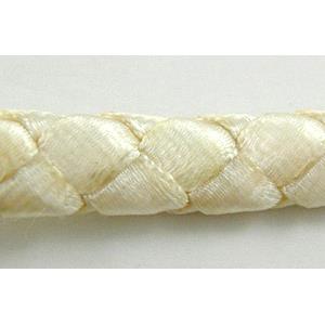 Waxed Cord, Braided, Flat, grade-A