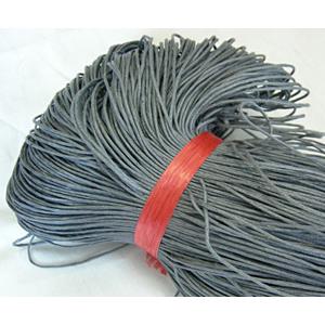 Jewelry Binding Waxed Wire, Gray