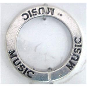 Tibetan Silver Charms pendants, Non-Nickel, 23mm dia