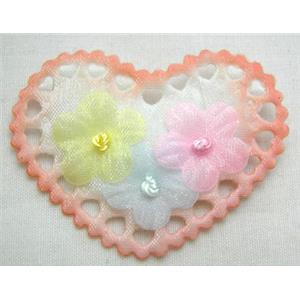 Handcraft Fabric Heart, 42mm wide