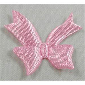 Pink Fabric Butterfly, 25x25mm