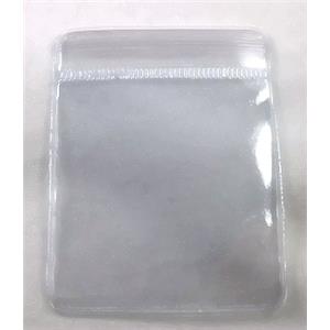 blue Plastic ZipLock PVC Bags, 10.5x11cm