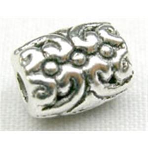 Tibetan Silver Spacers Non-Nickel, 6.5mm length