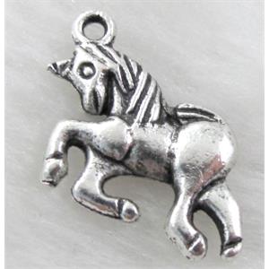 Horse, Tibetan Silver Non-Nickel, 20x20mm