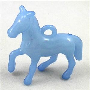 resin pendant, horse, approx 40x40mm, 190pcs