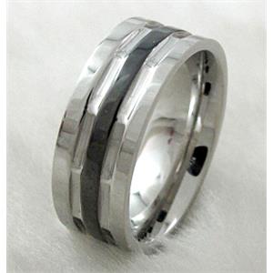 Stainless steel Ring, inside: 22mm dia