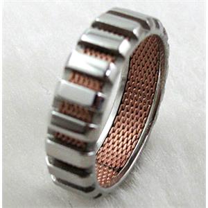 Stainless steel Ring, inside: 22mm dia