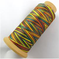 Colorful Nylon cord, approx 0.3mm, 1000meter per roll