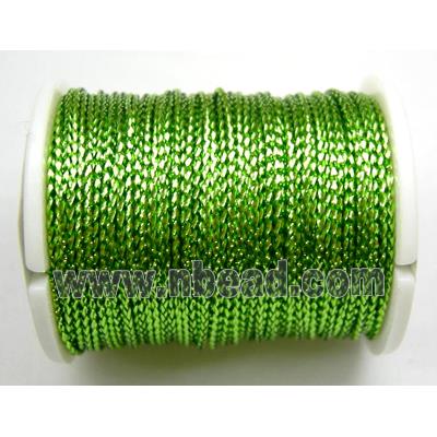 Metallic Cord, Olive