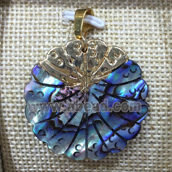 abalone shell pendant