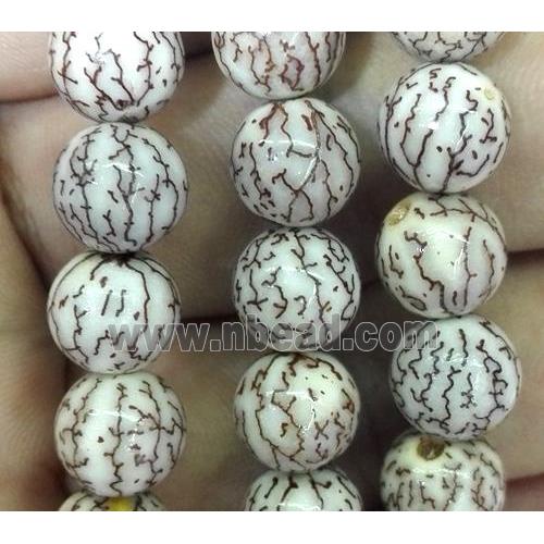 Bodhi wood beads, round