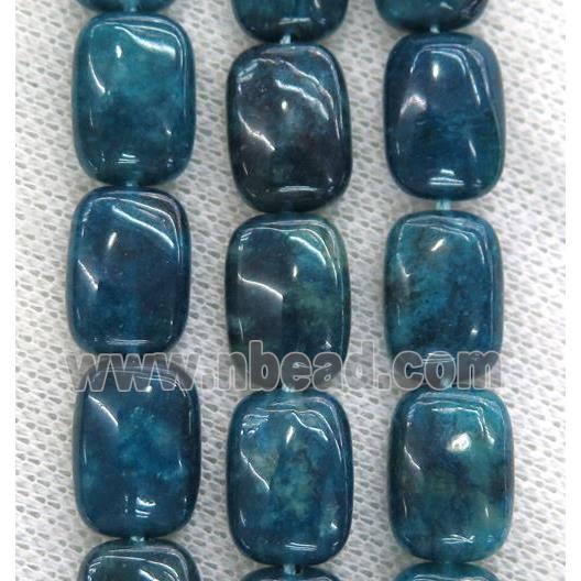 blue Apatite beads, rectangle