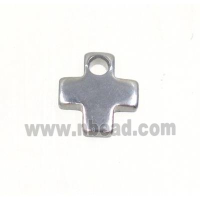 stainless steel cross pendant