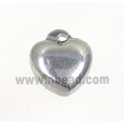 stainless steel heart pendant