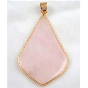 gemstone pendant, colorfast, approx 30-50mm