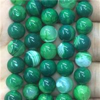 round green Agate beads, approx 8mm dia