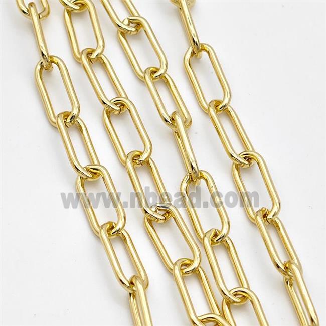 Copper Chain Paperclip Gold plated